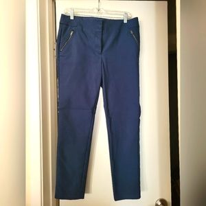 Navy Marissa skinny pants size 6